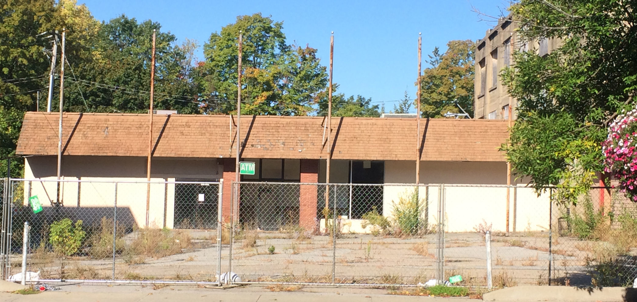 Demolition preparation begins